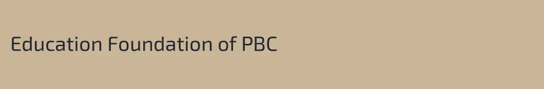 Education Foundation of PBC